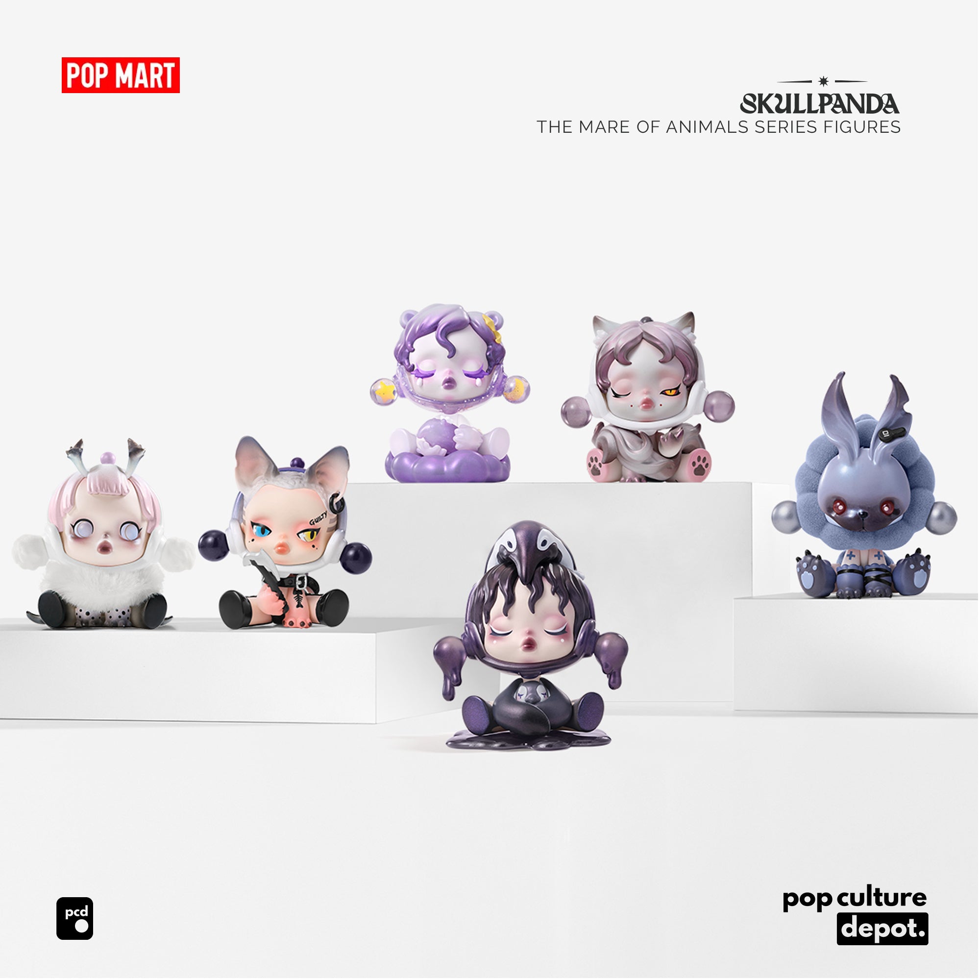 SKULLPANDA The Mare of Animals Series - Blind Box – POP CULTURE DEPOT