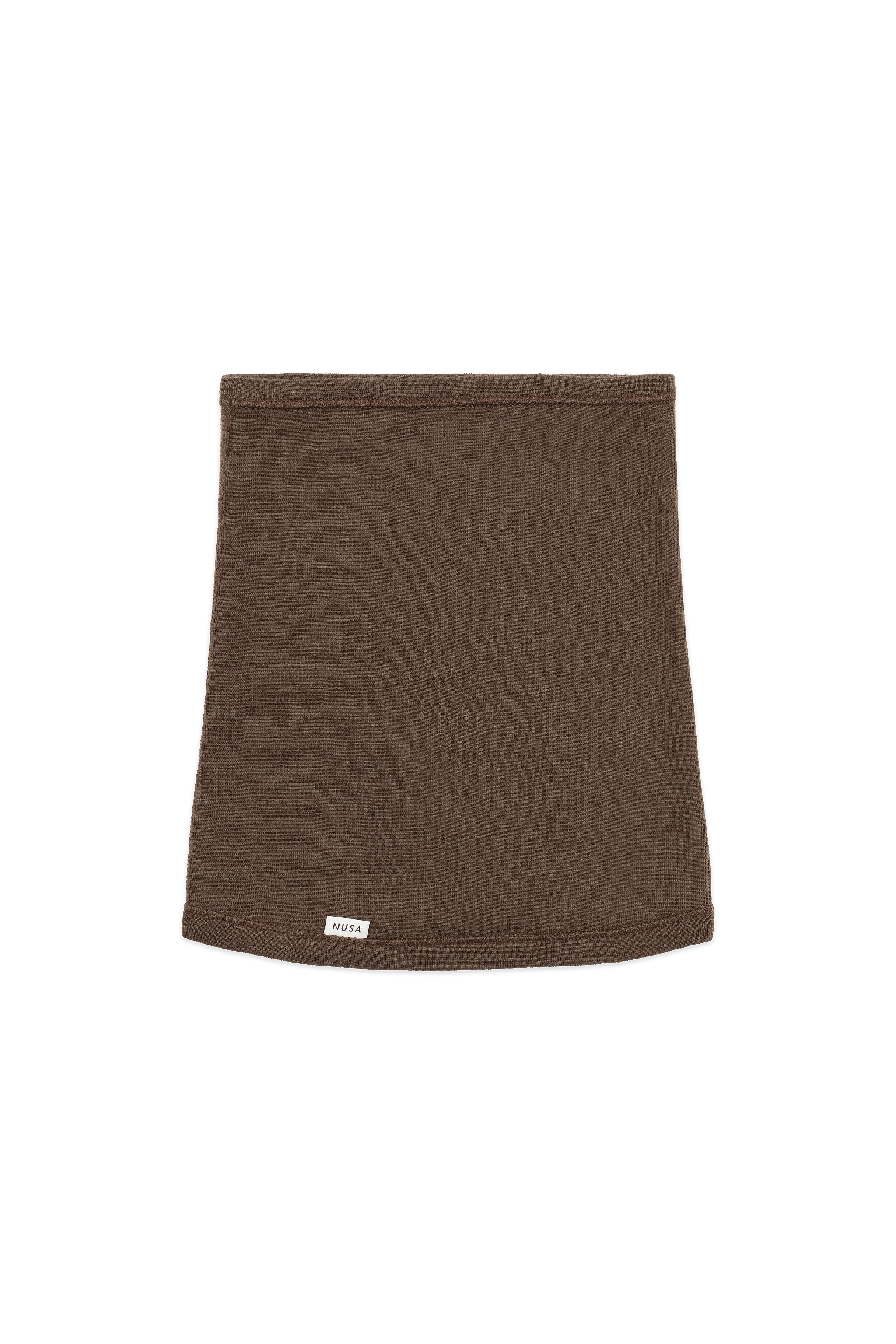 Neck Warmer1 Wool - Chocolate Brown - Planet Nusa
