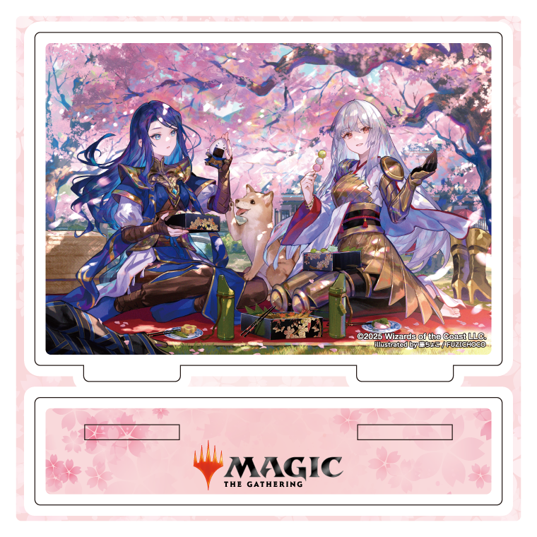 放浪皇のお花見キャンペーン プレイマット スリーブ セット MTG 放浪皇