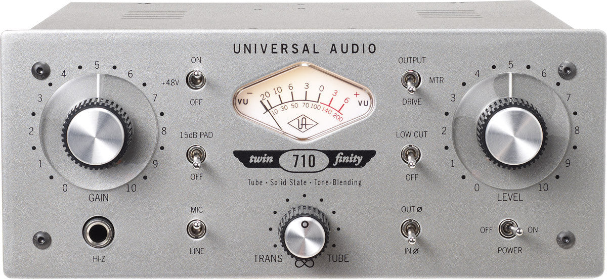 Universal Audio 710 Twin-Finity Tone-Bending Mic Preamplifier