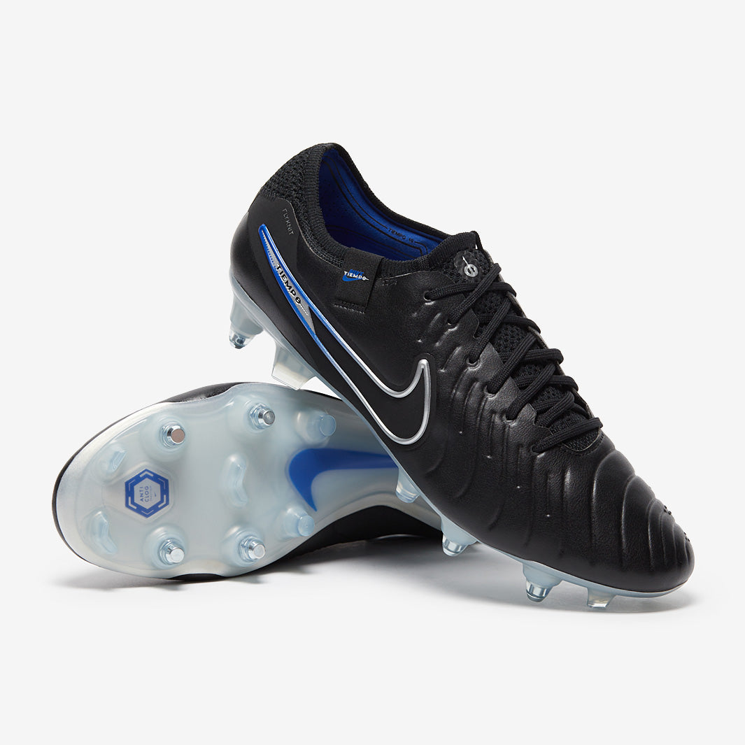 Nike Tiempo Legend X Elite SG-Pro Anti-Clog - Black/Chrome/Hyper
