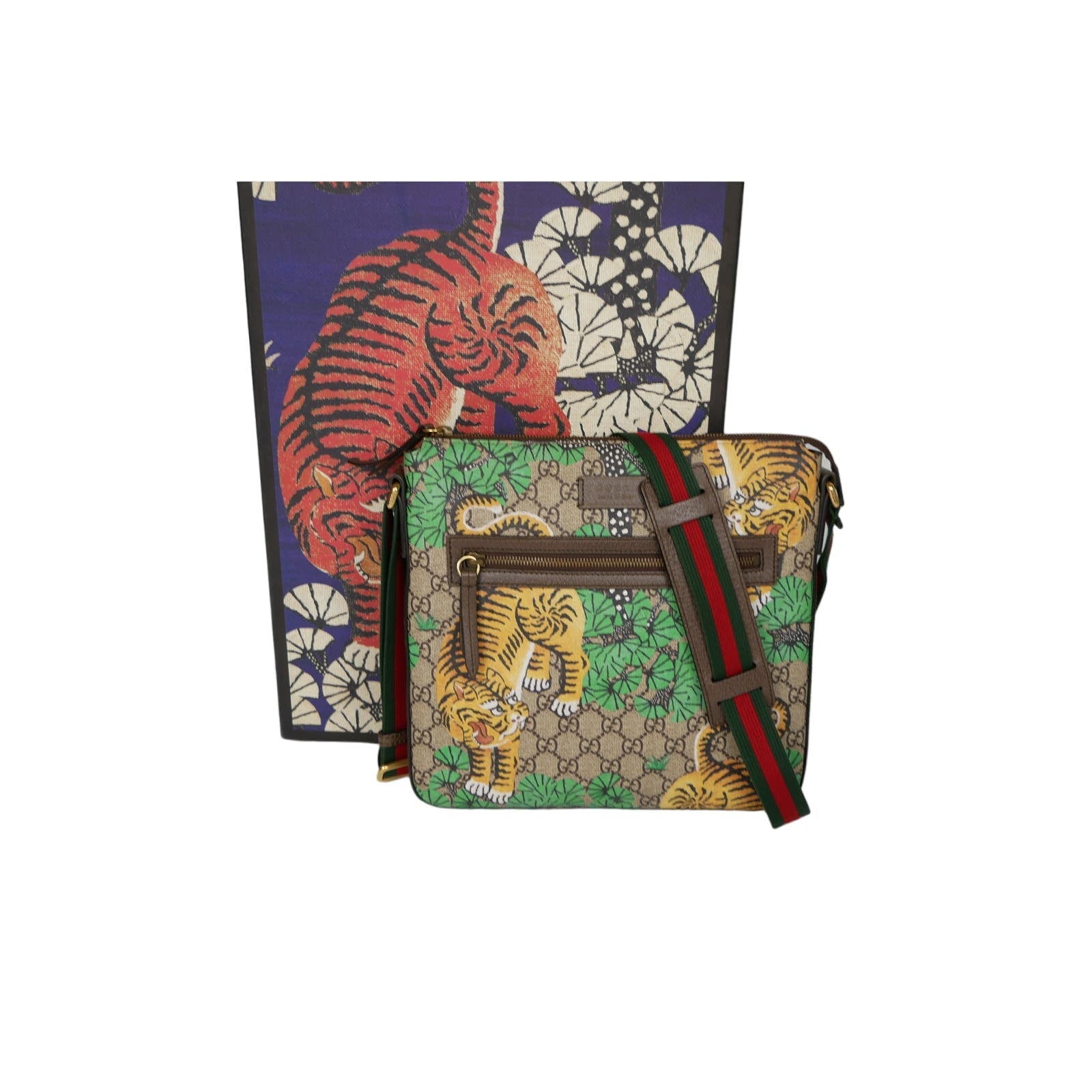 Gucci Bengal Tiger Supreme Crossbody – Preluxed