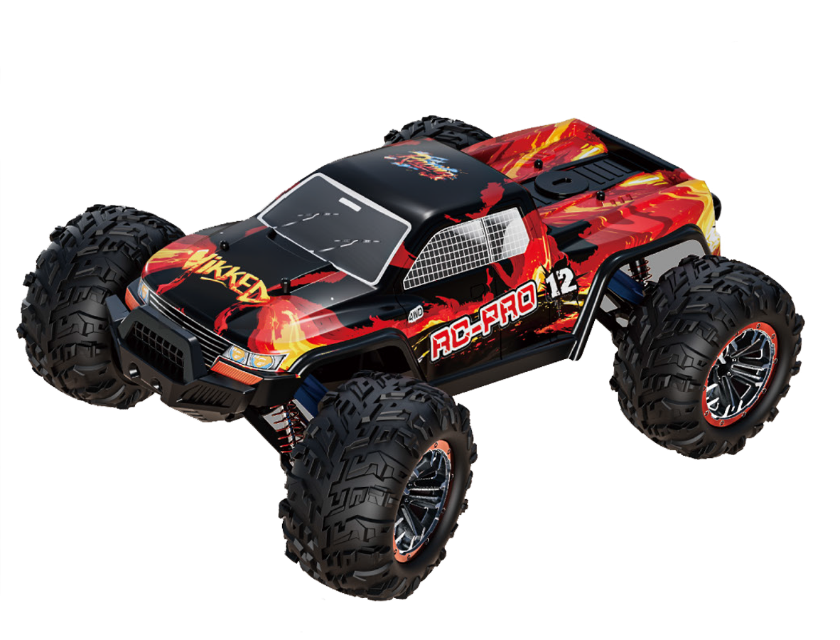WIKKED – 1:12 SCALE 4X4 BRUSHLESS MONSTER TRUCK - RC TRUCK – RC-PRO