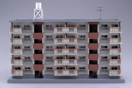 Nスケールジオラマにぴったりサイズの団地ストラクチャー | 鉄道旅のガイド