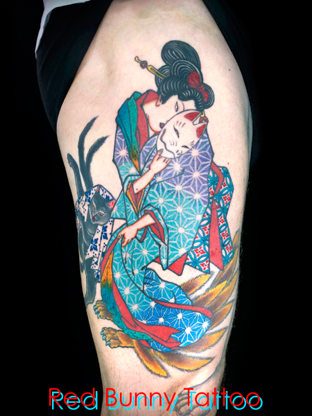 鬼・妖怪 | 東京 タトゥースタジオ 吉祥寺 Red Bunny Tattoo タトゥー