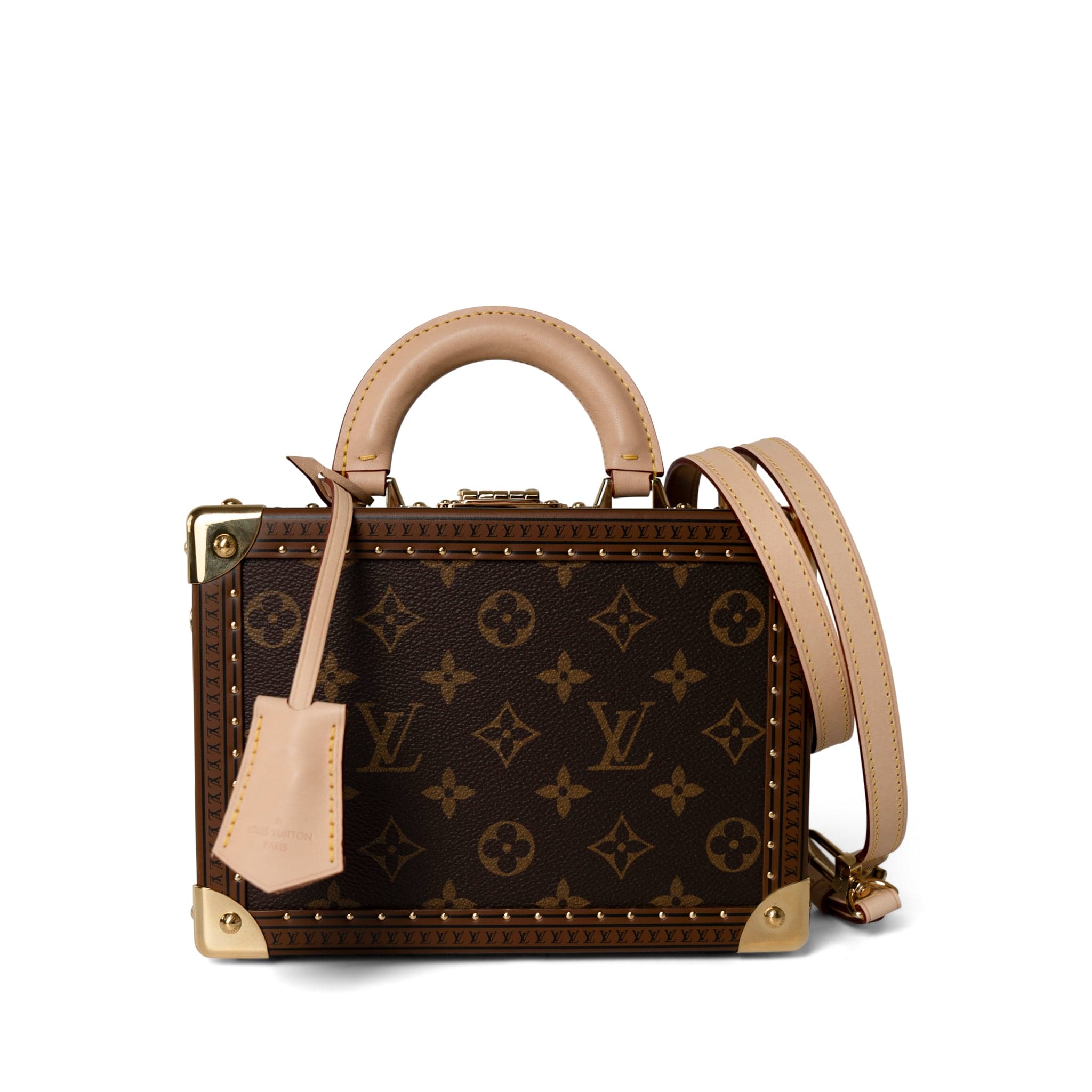 Louis Vuitton Monogram Coated Canvas Petite Valise Top Handle