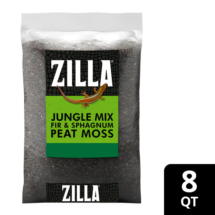 Zilla Jungle Mix Fir & Sphagnum Peat Moss Organic Reptile Bedding