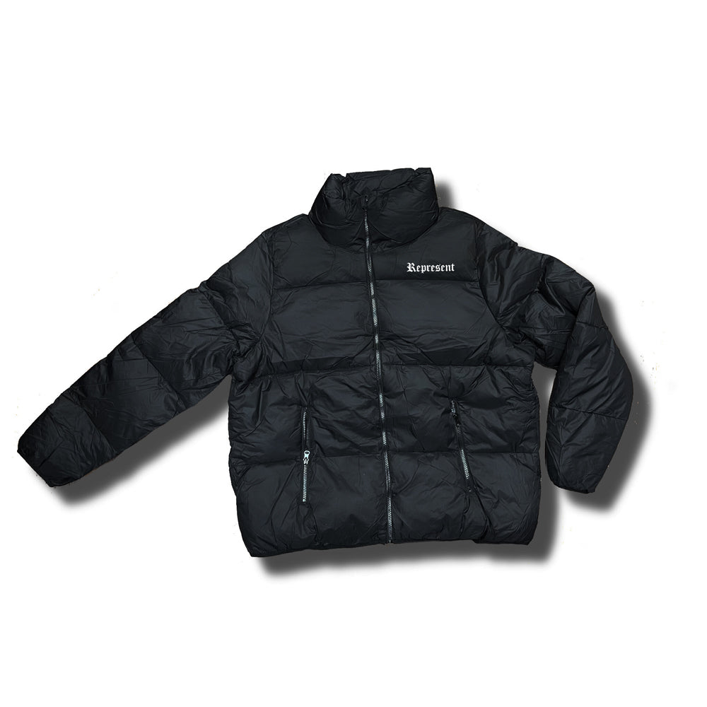 Gang Midweight Puffer Jacket [BLACK] – Represent Ltd.™