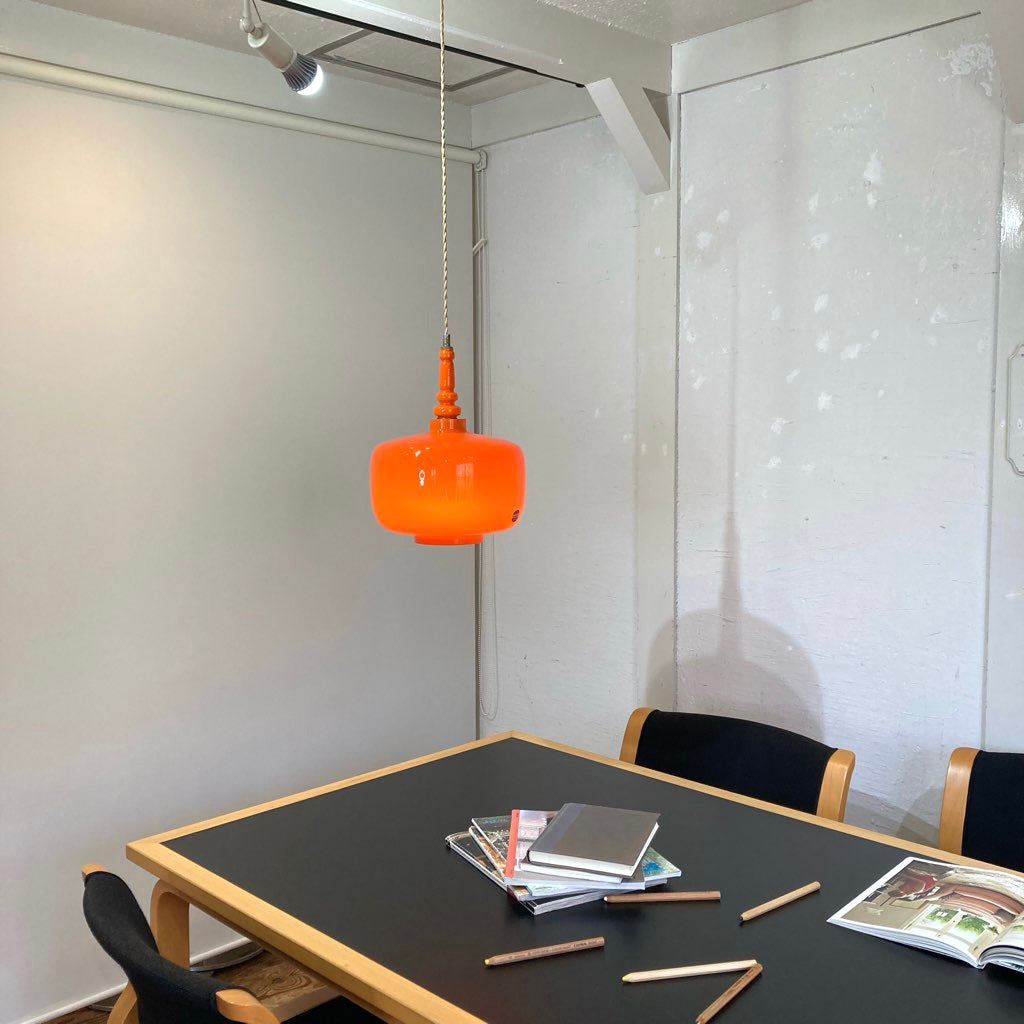 ヤマギワ / YAMAGIWA ガラス製ペンダントライト 60's ヴィンテージ