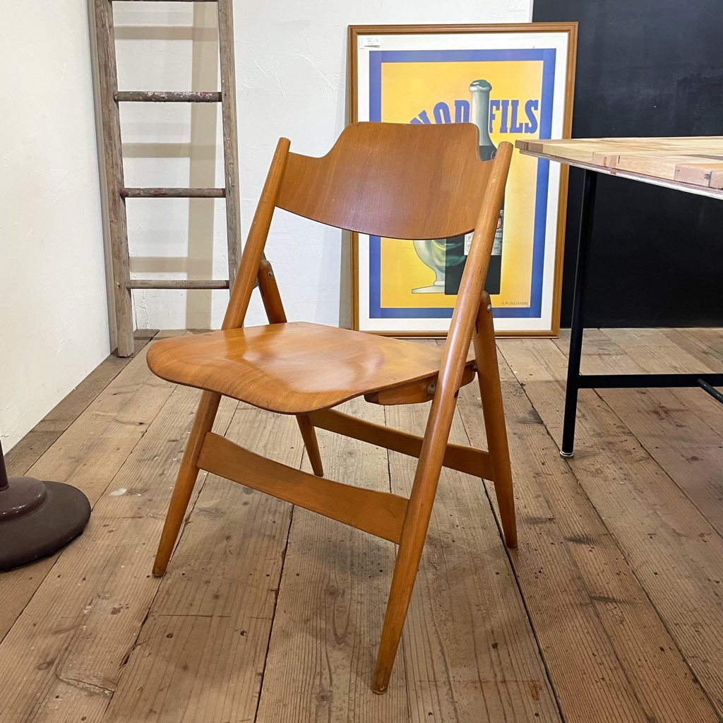 北欧ヴィンテージフォールディングチェア① 【公式通販】
