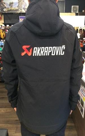 alpinestars X AKRAPOVIC 第2段!! ウインドブレーカー入荷