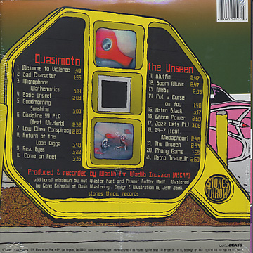 Quasimoto / The Unseen (LP), Stones Throw | 中古レコード通販 大阪