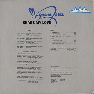 Magnum Force / Share My Love (LP), Kelli-Arts | 中古レコード通販