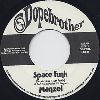 Manzel / Space Funk c/w Midnight Theme (7inch), Dopebrother | 中古