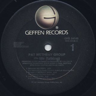 Pat Metheny Group / Still Life (Talking) (LP), Geffen | 中古