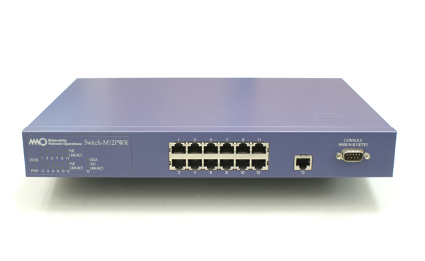 MNO Switch-M12PWR(MN23129) 13ポートPoEスイッチ - サーバプロラボ