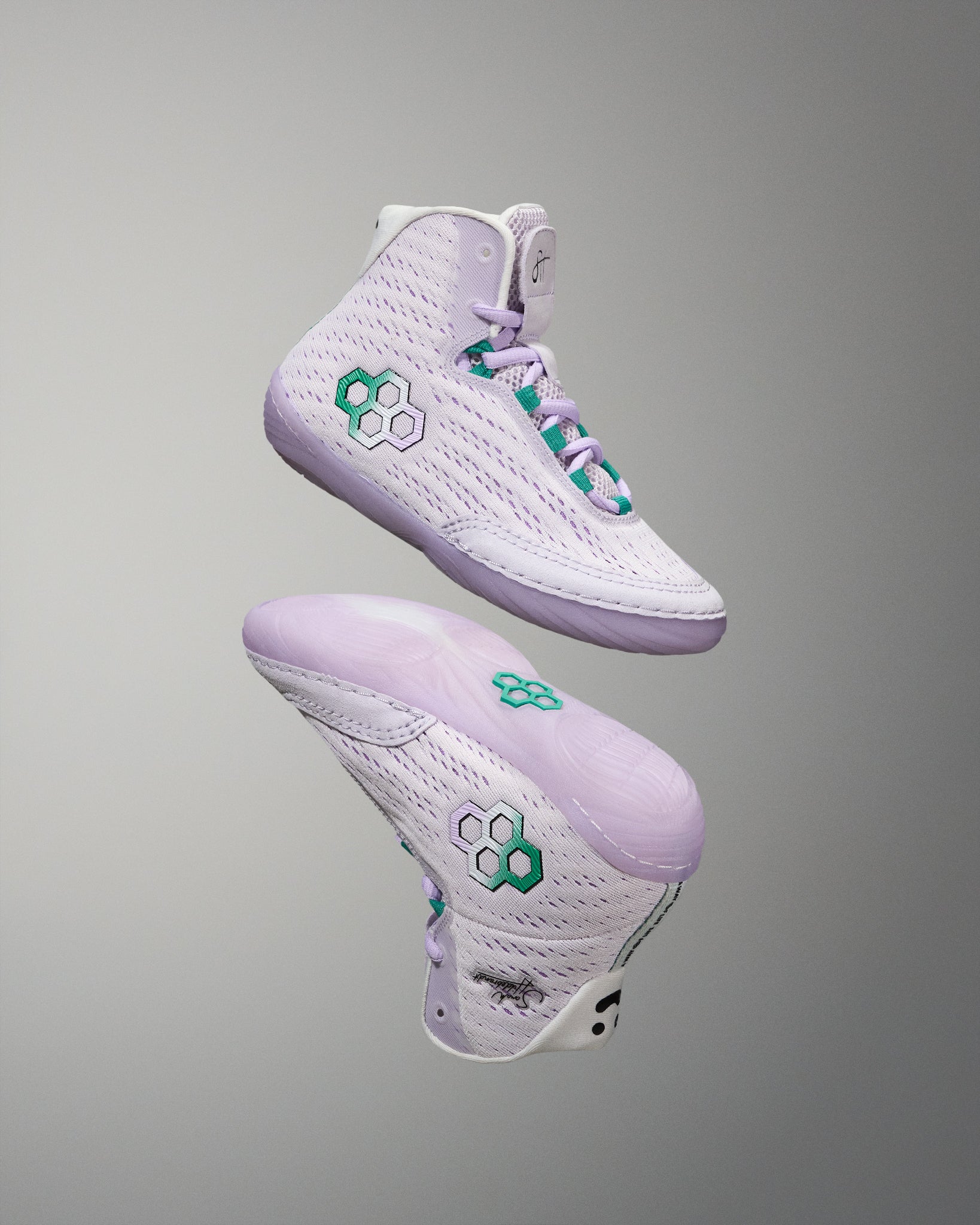 Sarah Hildebrandt Girl's Wrestling Shoes - Electric Lilac | RUDIS