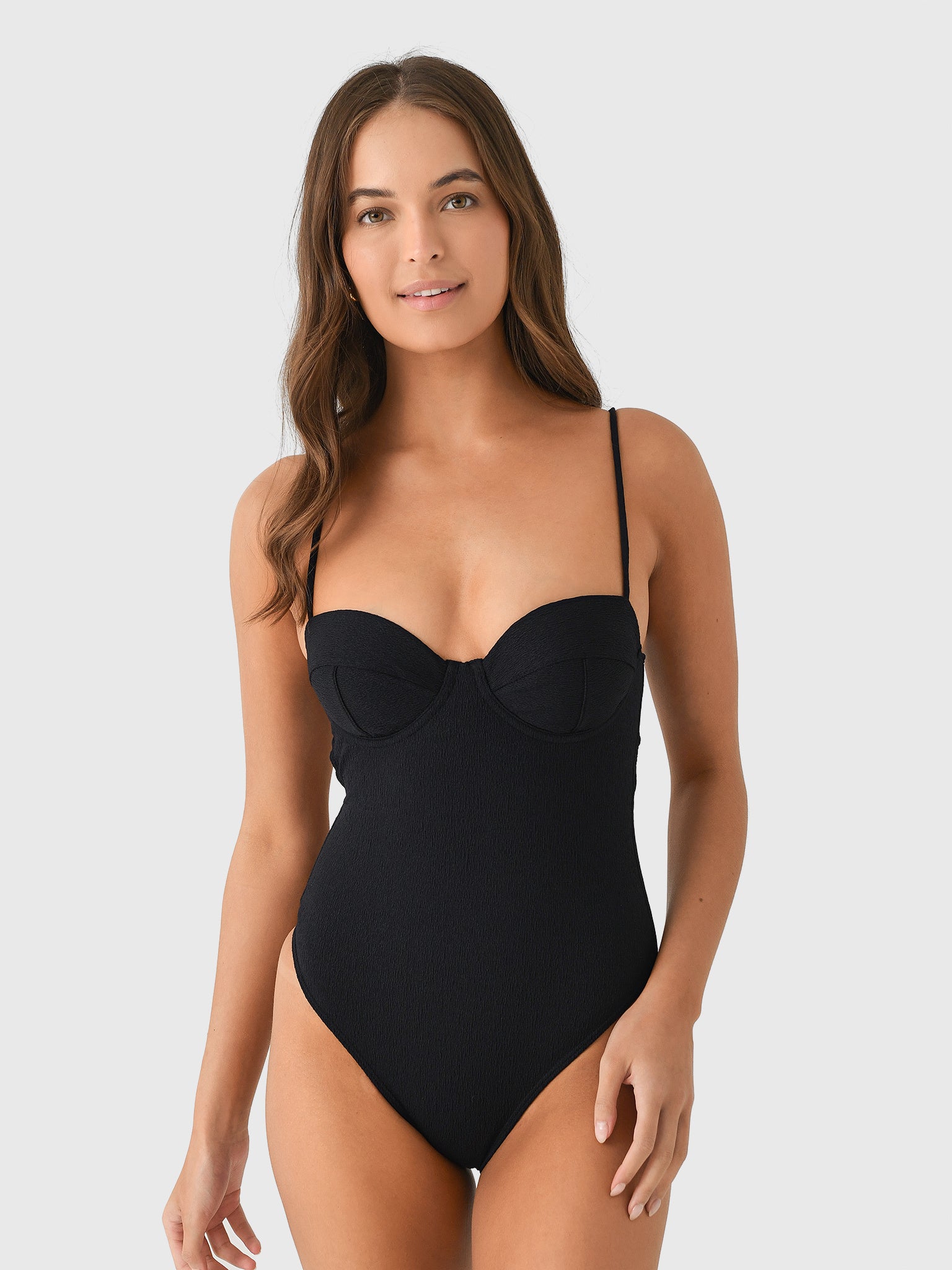 ViX Women's Firenze Corsage Brazilian One-Piece Swimsuit – Saint