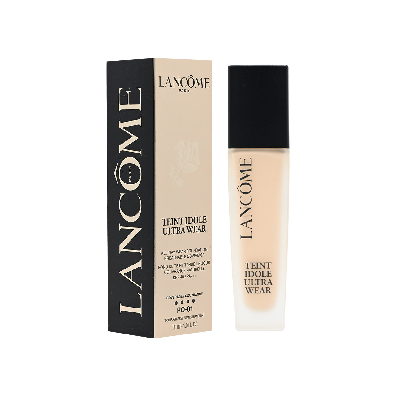 Lancome SPF40/PA+++ Teint Idole Ultra Wear Foundation #PO-01 Top
