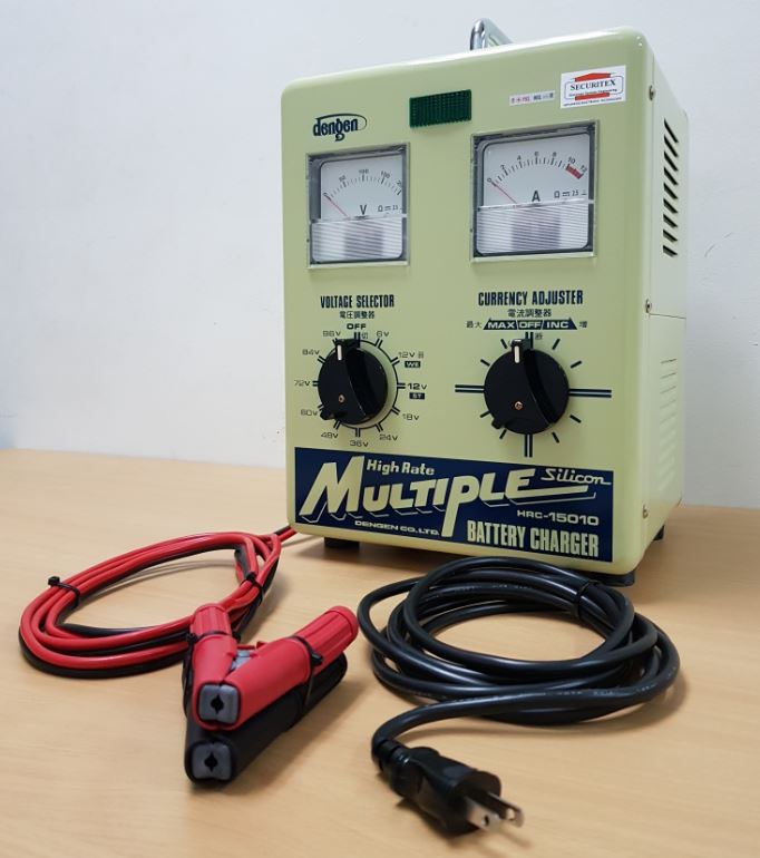 DENGEN HRC-15010 12V 24V 48V 72V 96V Battery Charger (Made in JAPAN)