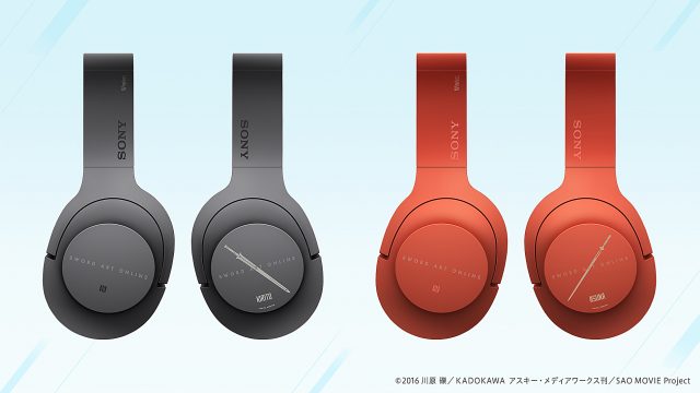 期間限定】『劇場版 ソードアートオンライン』刻印モデルヘッドホンが