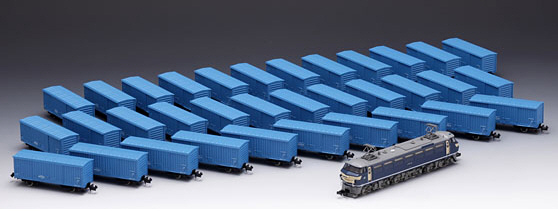 鉄道模型専門店 通販 限定 EF66＋ワム380000専用貨物列車