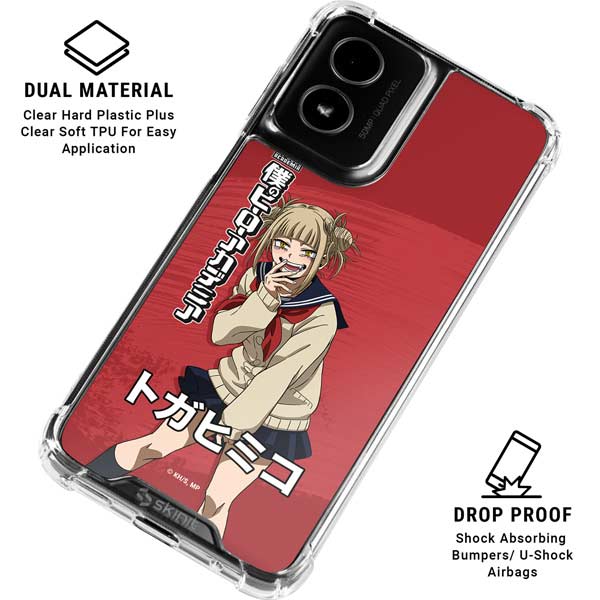 My Hero Academia Himiko Toga Season 5 Moto G Power 5G Clear Case