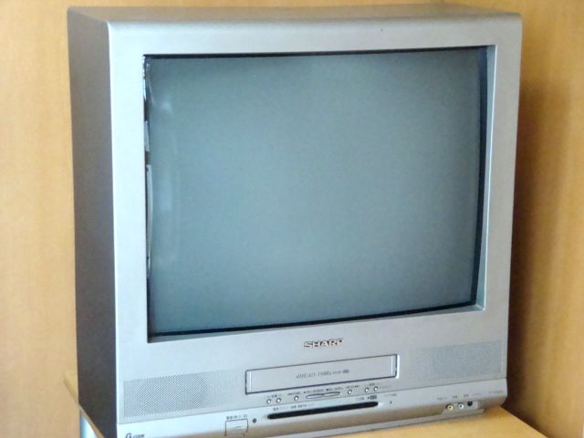 SHARP シャープ 21型 デュエット ビデオ内蔵テレビデオ VT-21GH9 2004