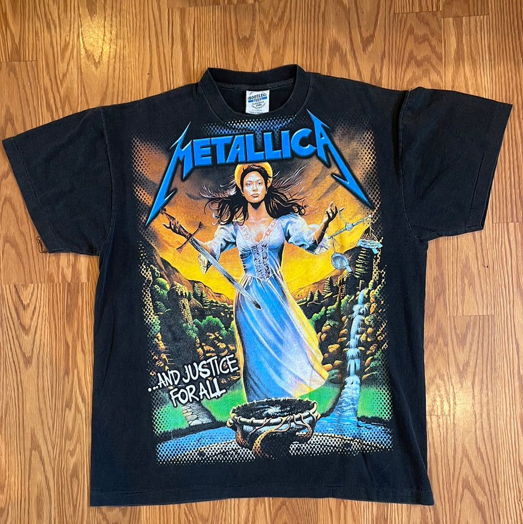 Big Hit Metallica And Justice for All Tee XL – Milk Room: Luxury