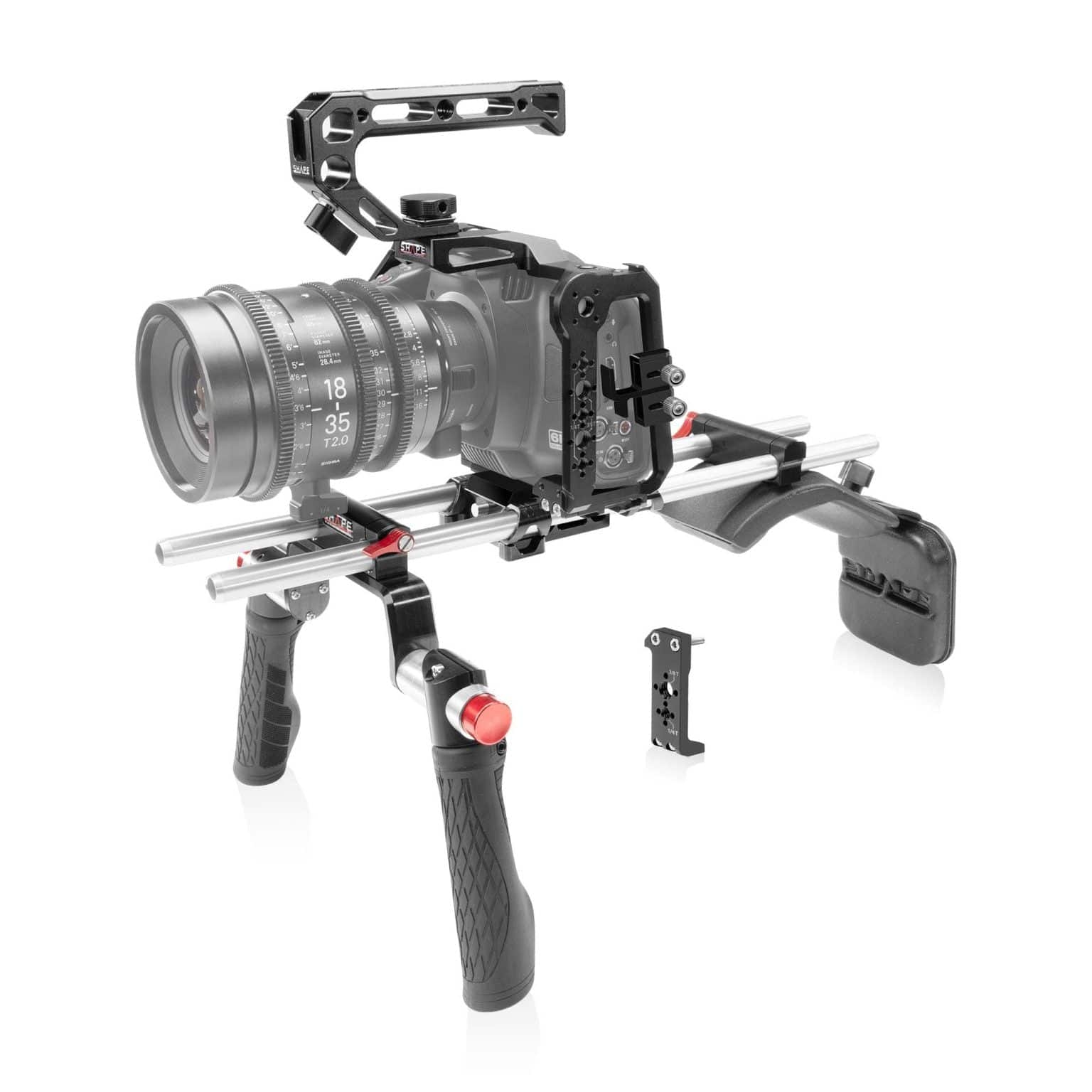 SHAPE Blackmagic Cinema Camera 6K/6K PRO/6K G2 Shoulder Mount