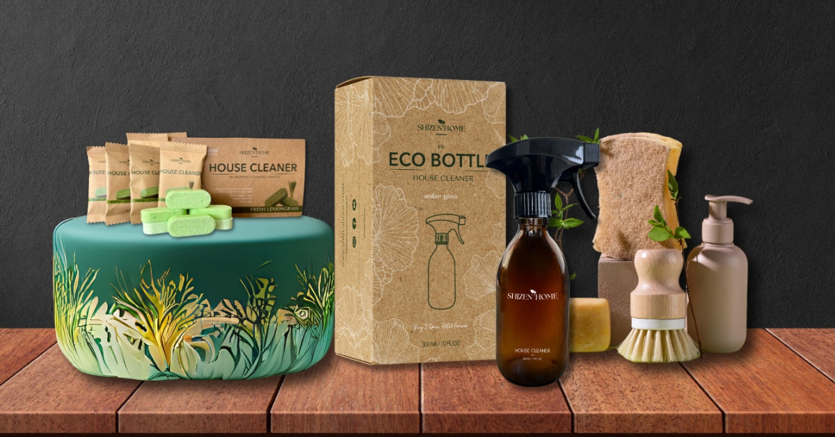 製品 – SHIZEN HOME | エコフレンドリー掃除タブレット＆スターターキット