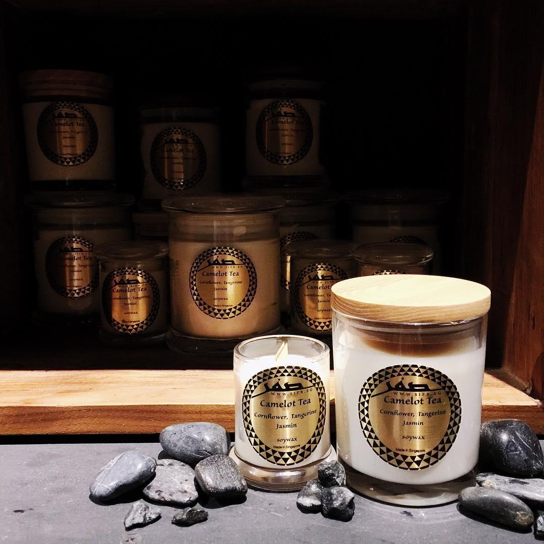 手作りの香り付きキャンドル |シフル・アロマティクス