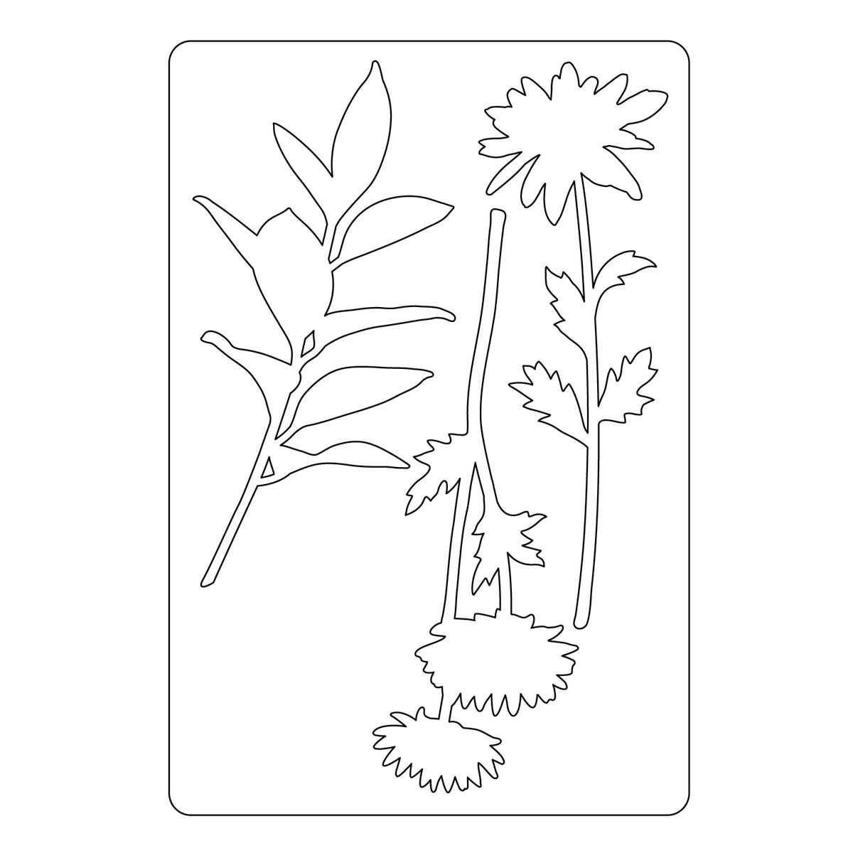 Sizzix Bigz L Die - Large Stems by Tim Holtz – Sizzix.com