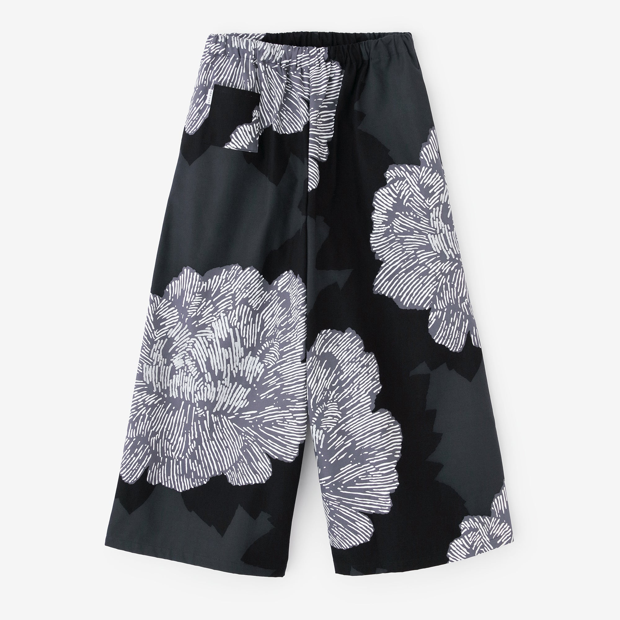 12号帆布 広形（ひろなり）もんぺ／芍薬（しゃくやく）