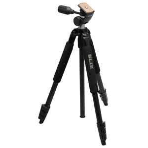 フリーターン雲台装備の小型プロ仕様三脚と、2ウェイ雲台を装備した