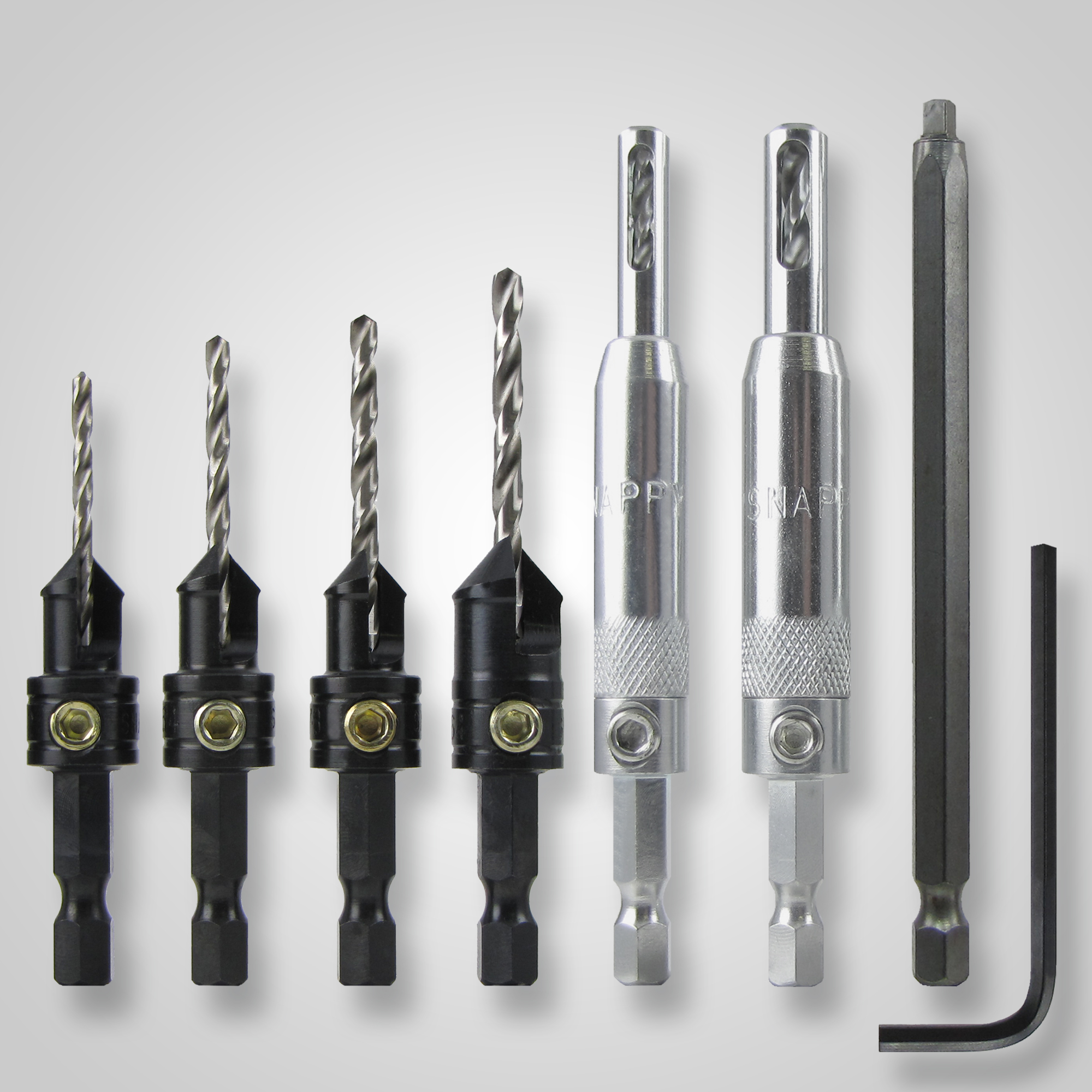 43572 - 7 Piece Cabinet Maker's Drill & Drive Set - Make it Snappy