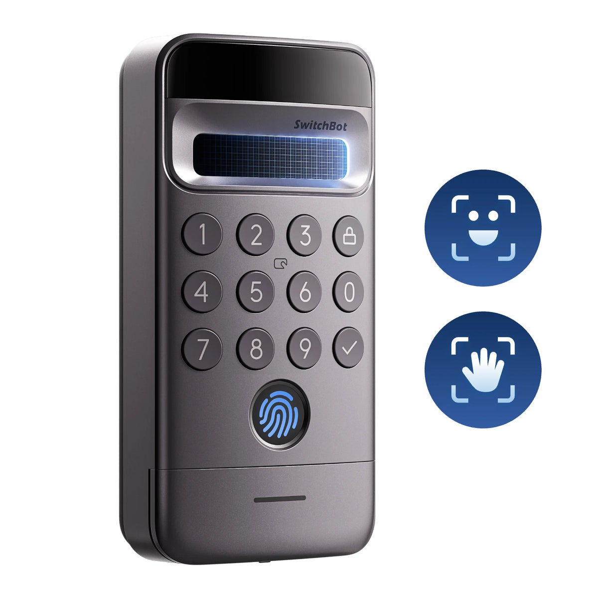 SwitchBot 顔認証パッドPro | 何も持たず、何も触れず、鍵が開く