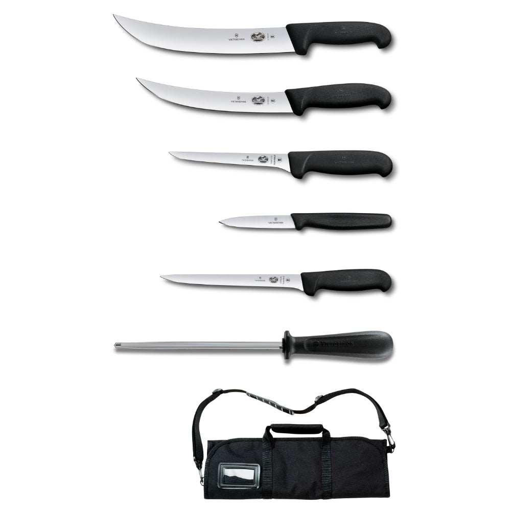 Victorinox Fibrox Pro 7-Piece Field Butcher Dressing Kit – Swiss