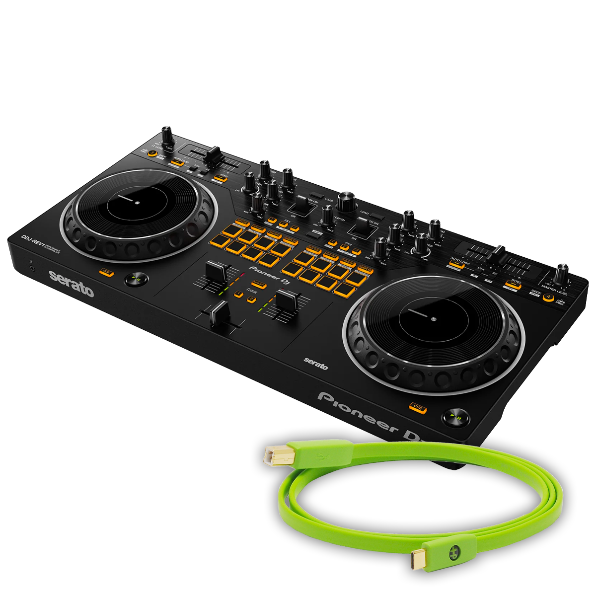 Pioneer DJ DDJ-REV1 with NEO d+ Class B Cable – STOKYO