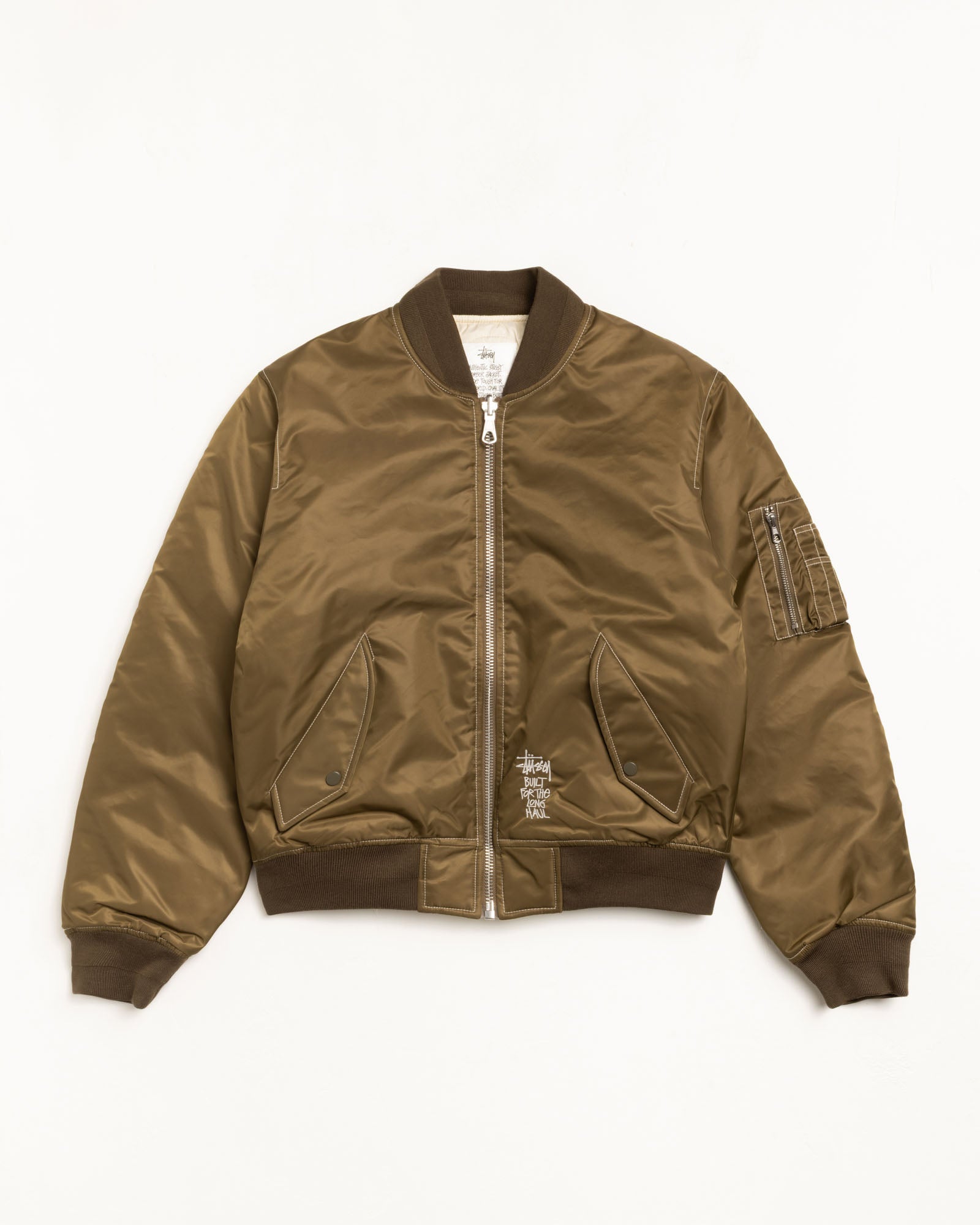 Built Reversible Bomber Jacket - Unisex Jackets & Outerwear | Stüssy