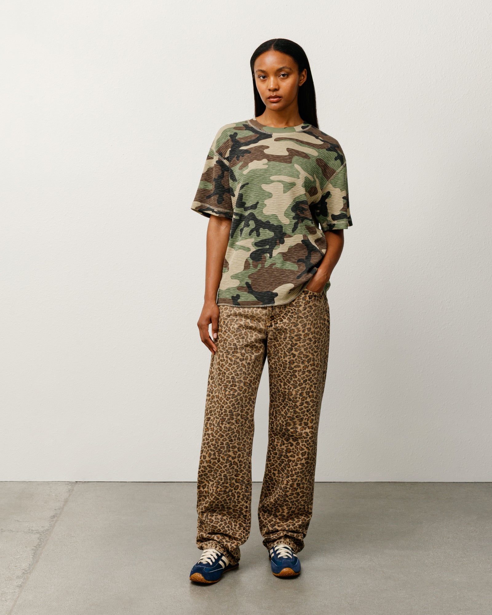 New Classic Jean Denim – Leopard | Pants | Stüssy
