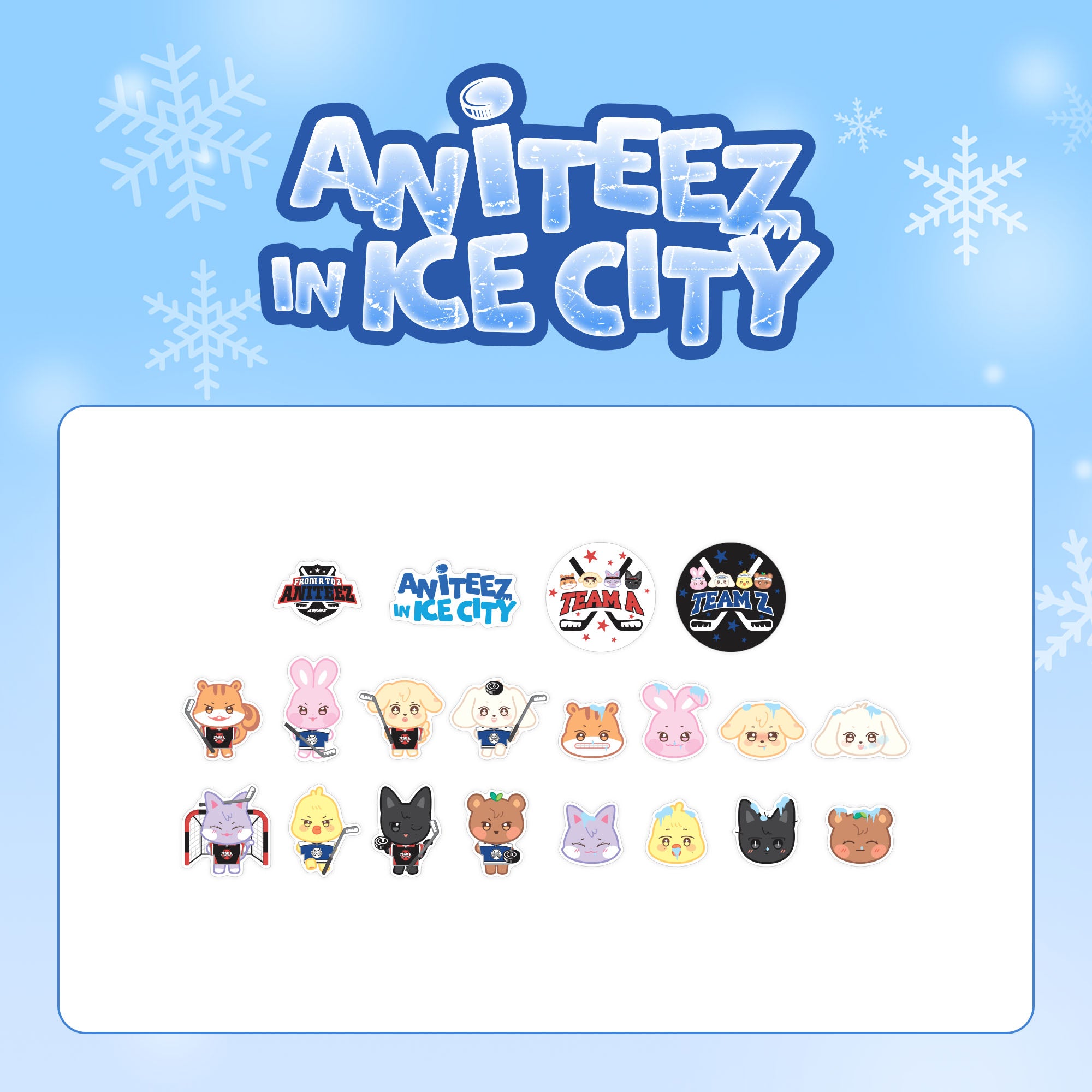 ATEEZ X ANITEEZ [ANITEEZ IN ICE CITY] OFFICIAL MD - 13. DECO