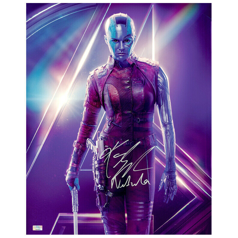 Karen Gillan Autographed 2018 Avengers Infinity War Nebula 16x20