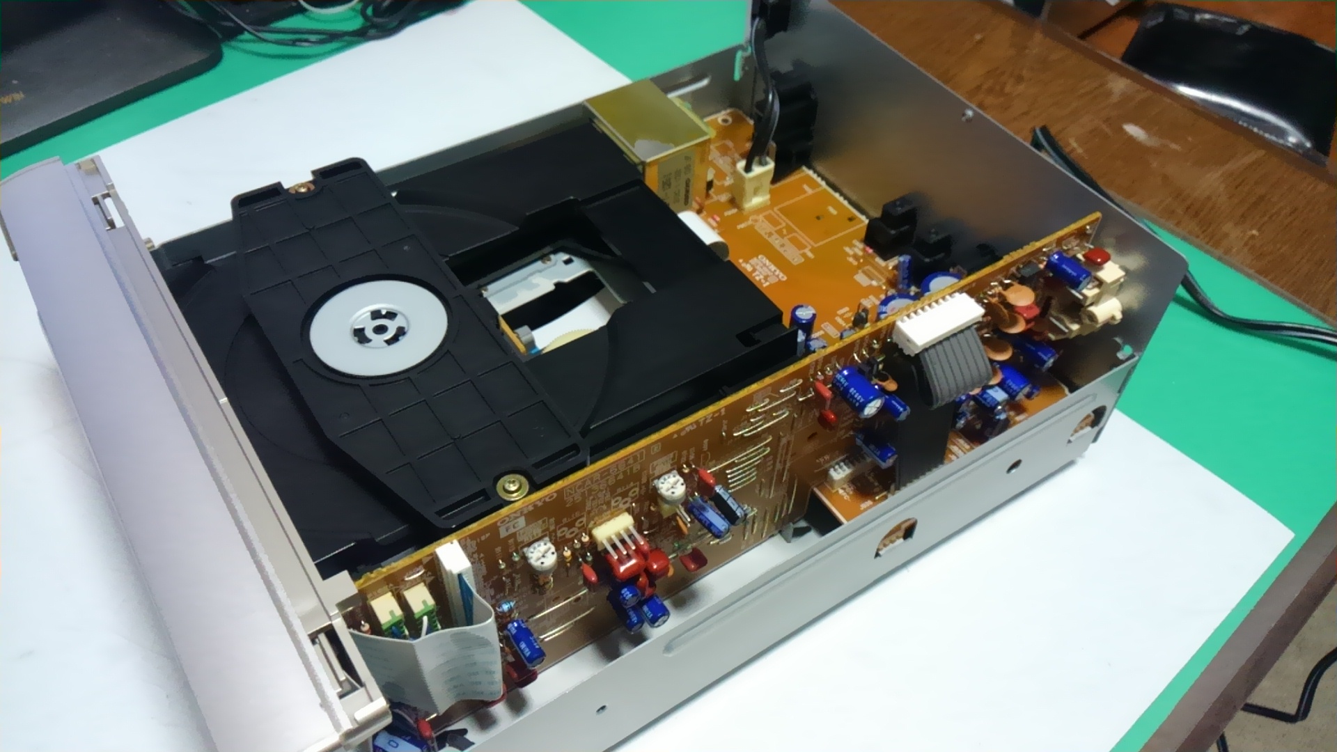 ONKYO CDプレーヤー C-705Xの修理