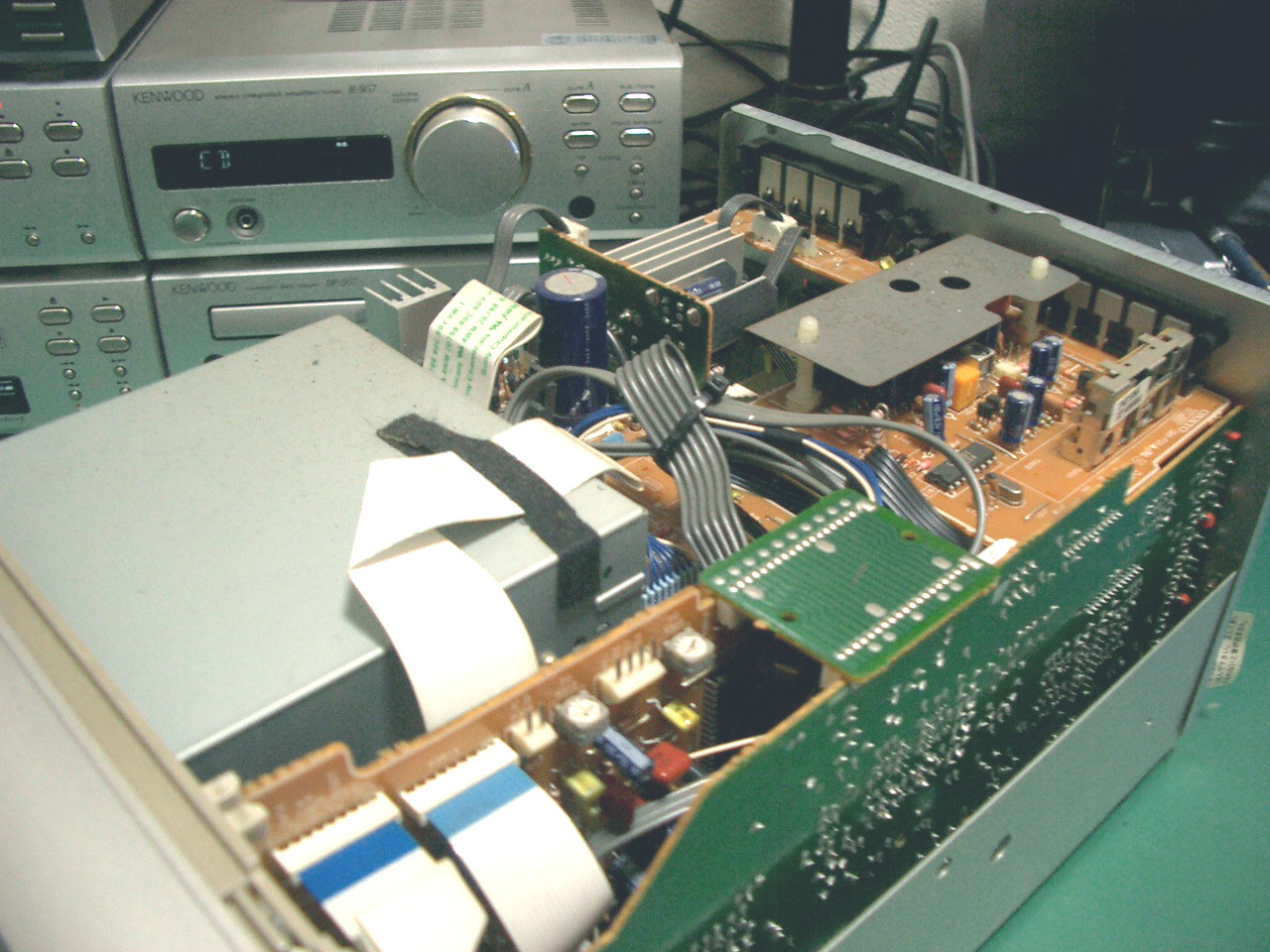 ONKYO MD/CDミニコンポ FR-V7の修理