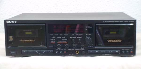 SONY カセットテープデッキ TC-WR870の修理