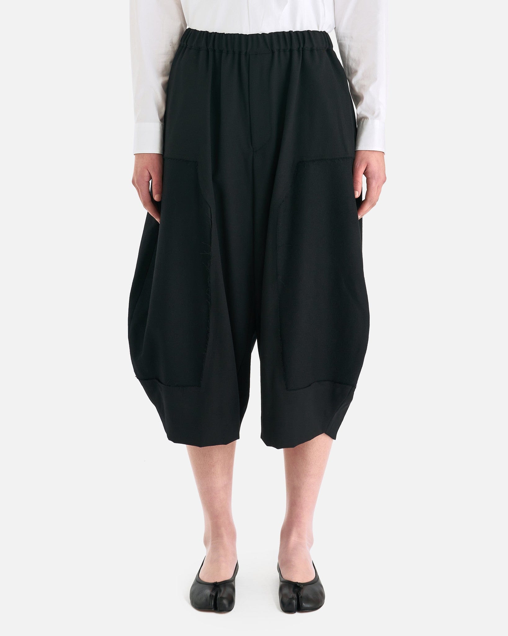 Women's Wool Balloon Pants in Black – SVRN