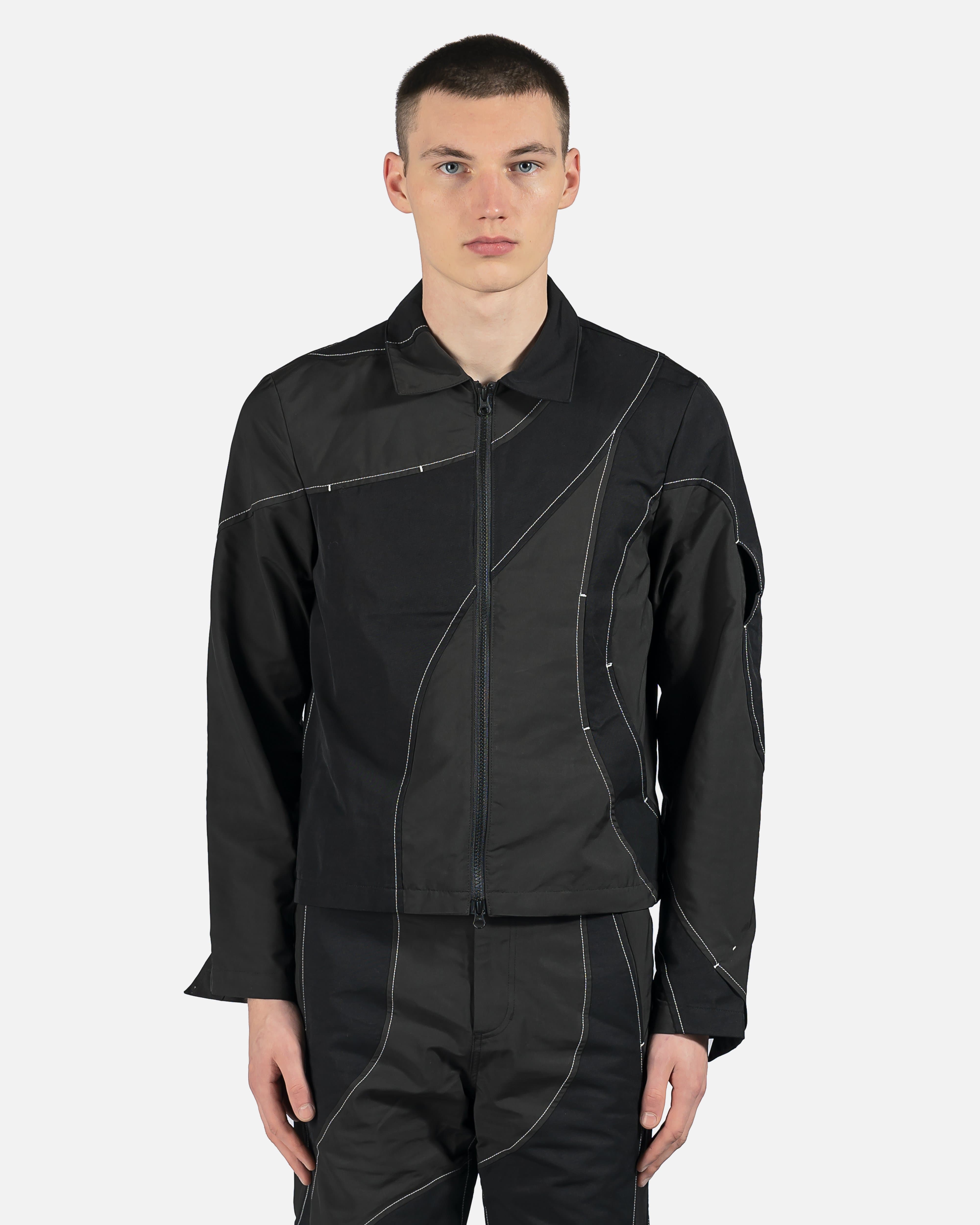4.0+ Jacket Center in Black – SVRN