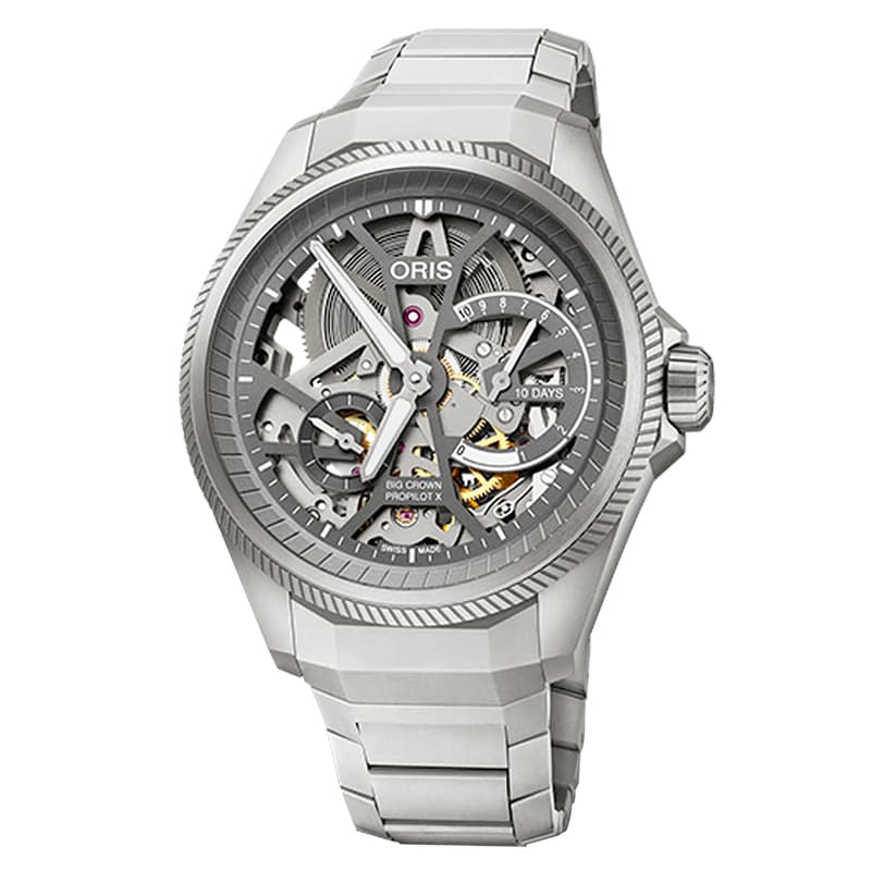 オリス（ORIS)ビッグクラウンX 10日巻き/115 7759 7153-Set7 22 01TLC