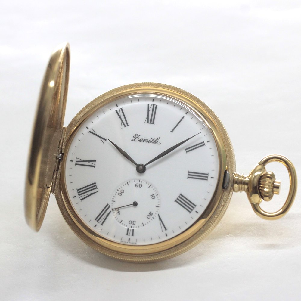 絶版モデルのゼニス（ZENITH） ダブルハンターケース懐中時計/zenith